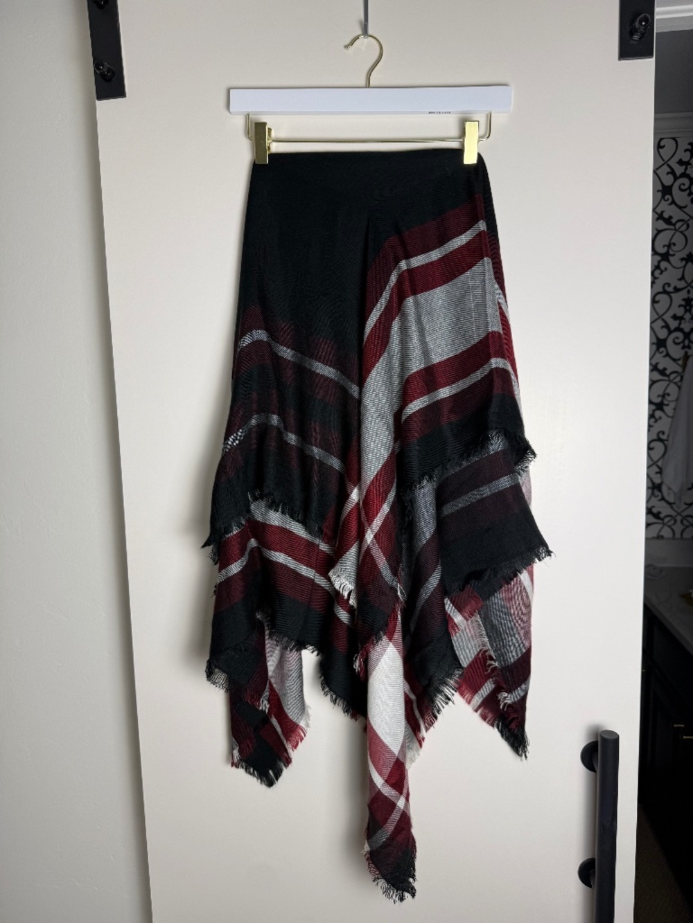 J Jill 38' X 38" Plaid Scarf